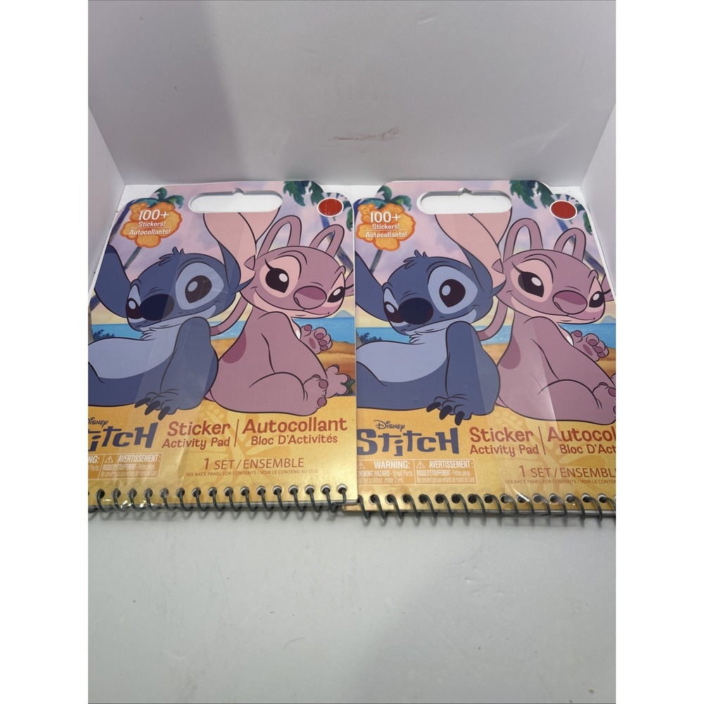 Disney Stitch Sticker Activity Pad Set Of 2